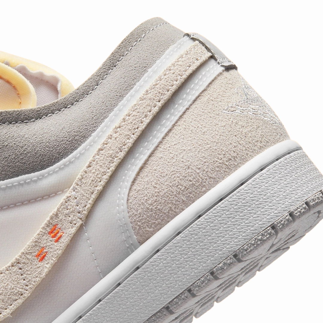 Air Jordan 1 Low Inside Out White Phantom Basketball Shoes