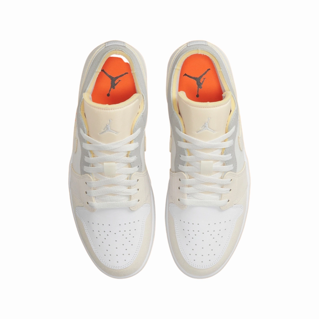 Air Jordan 1 Low Inside Out White Phantom Basketball Shoes