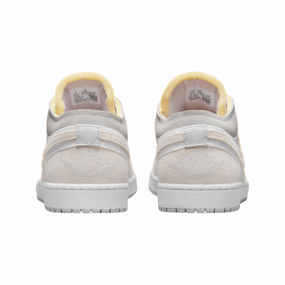 Air Jordan 1 Low Inside Out White Phantom Basketball Shoes