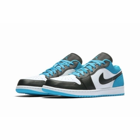 Air Jordan 1 Low Laser Blue Air Jordan retro sneakers for street style