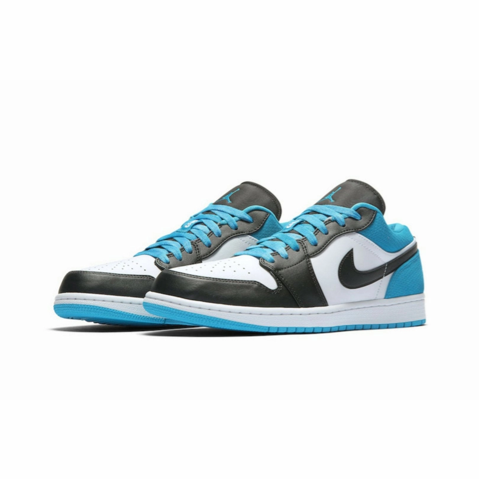 Air Jordan 1 Low Laser Blue Air Jordan retro sneakers for street style