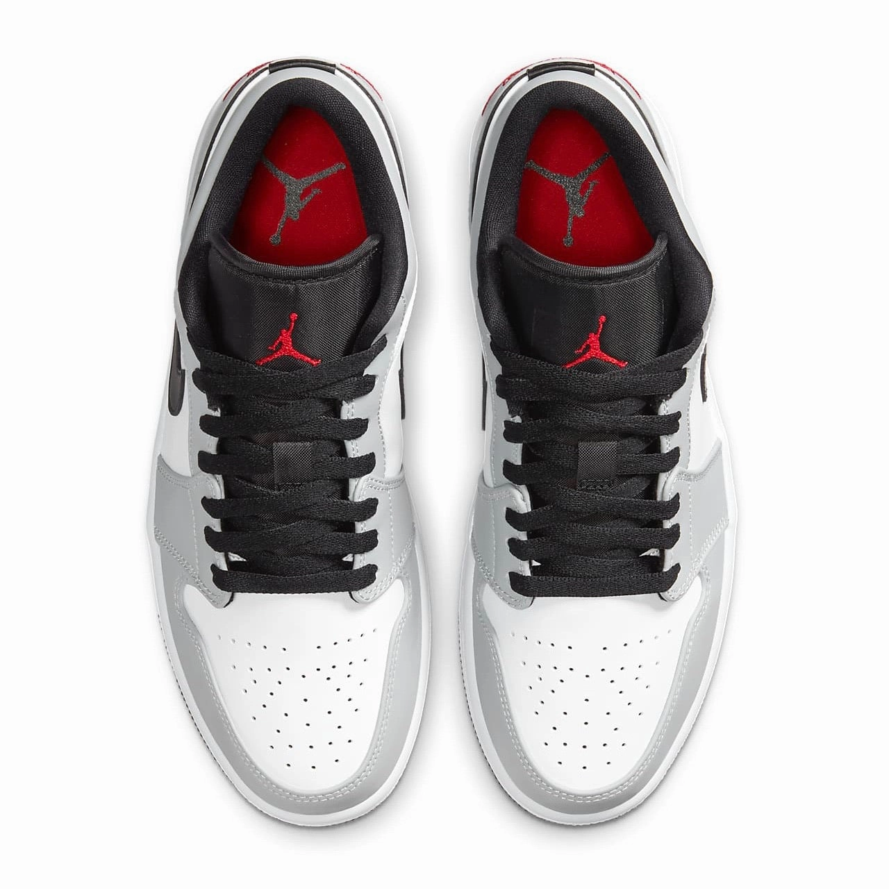 Air Jordan 1 Low Light Smoke Grey Retro Sneakers