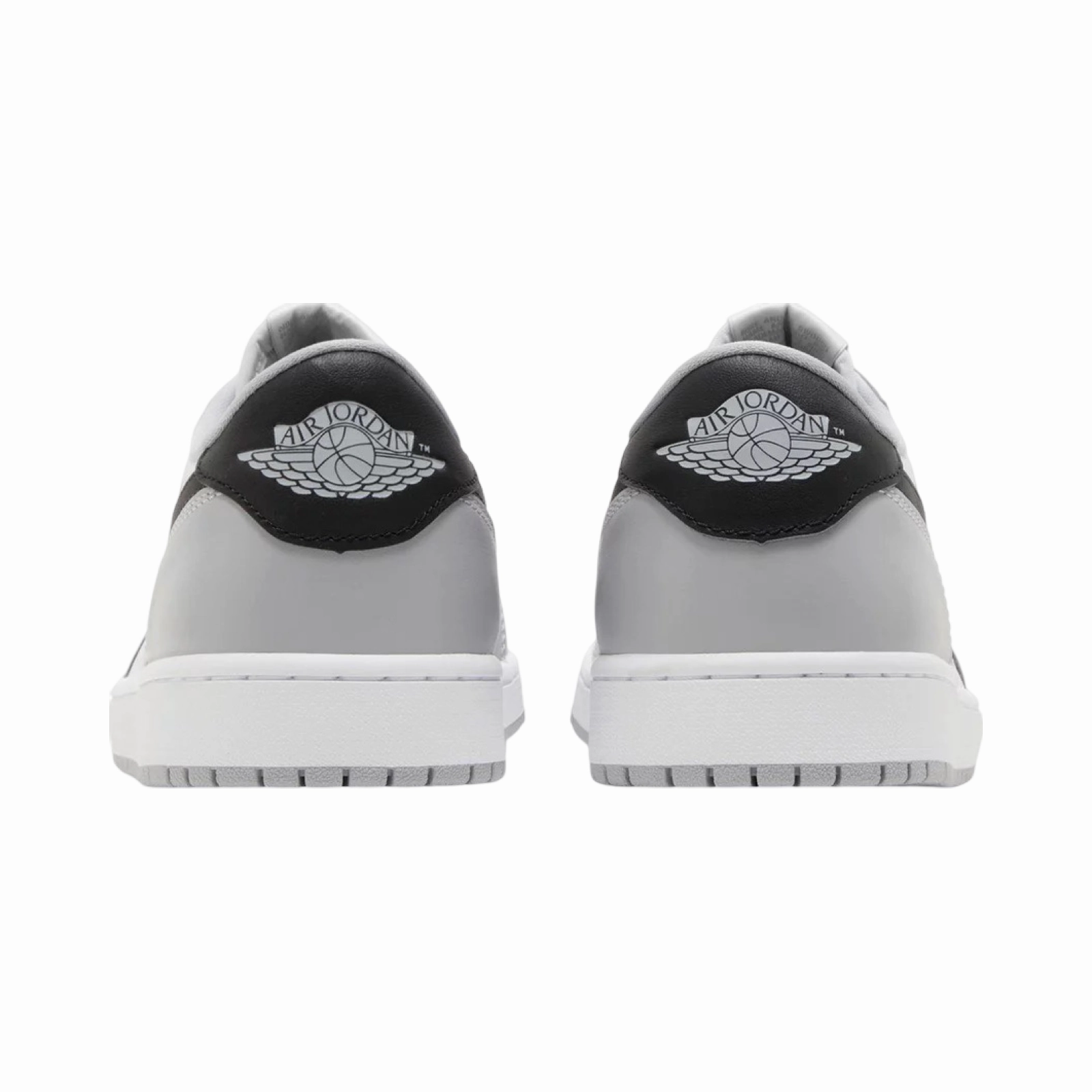 Air Jordan 1 Low OG Barons White Black Wolf Grey Basketball Shoes