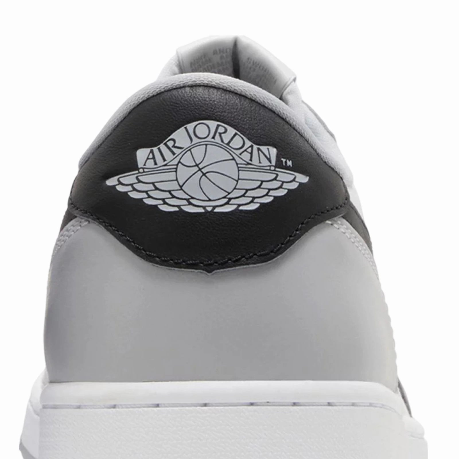Air Jordan 1 Low OG Barons White Black Wolf Grey Basketball Shoes