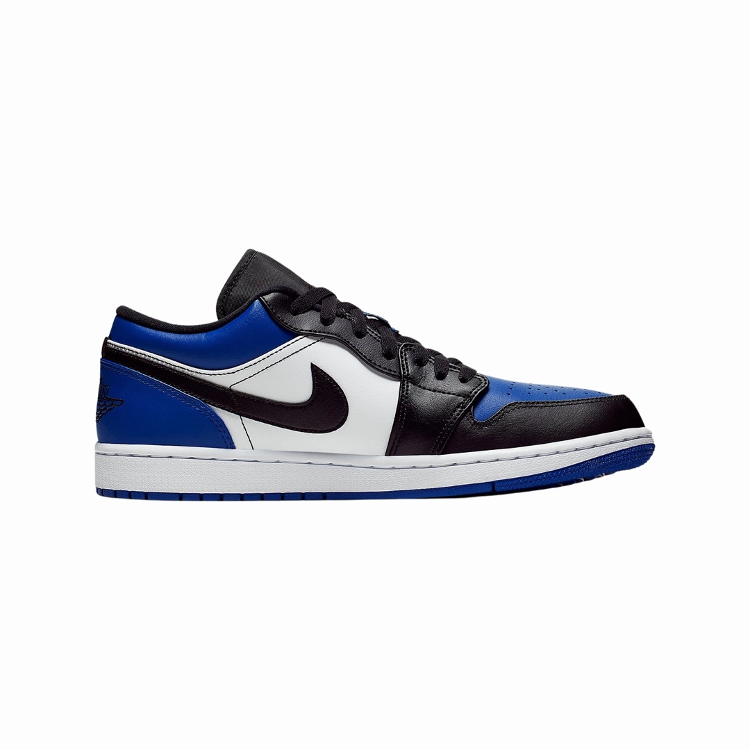 Air Jordan 1 Low Royal Toe Sport Royal White Black Basketball Shoes