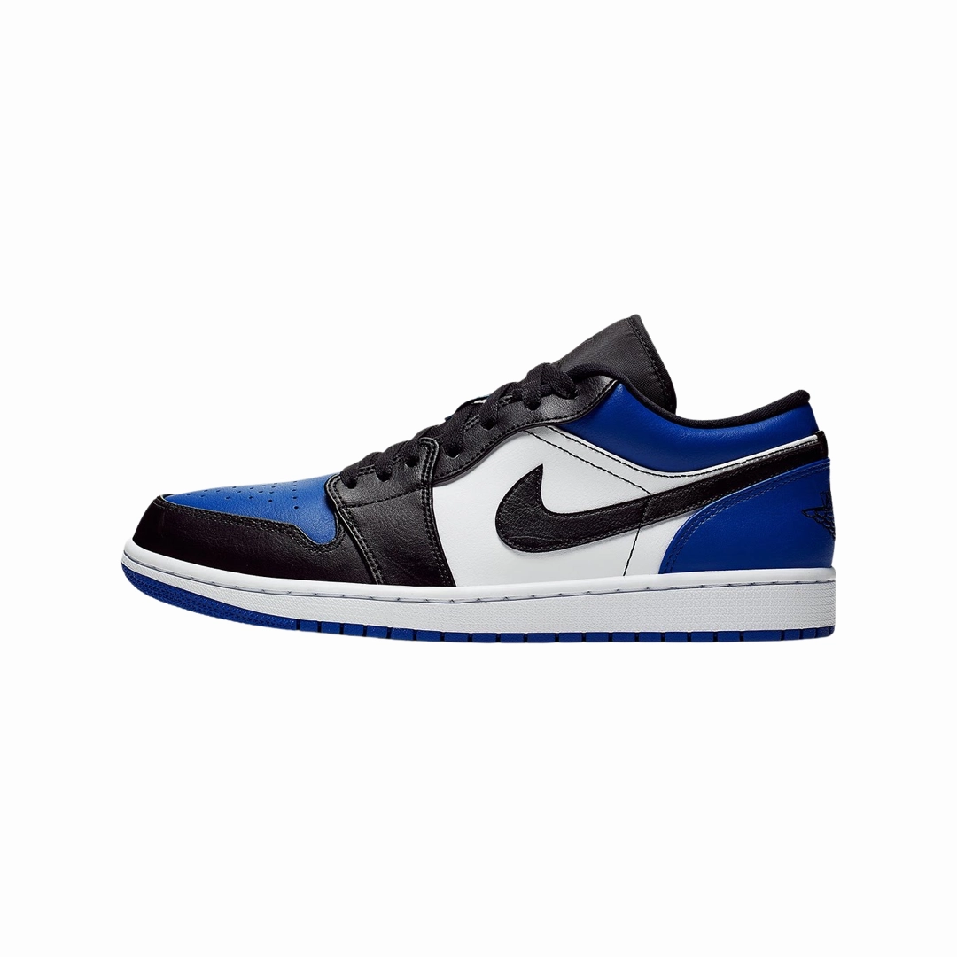 Air Jordan 1 Low Royal Toe Sport Royal White Black Air Jordan basketball shoes with classic look