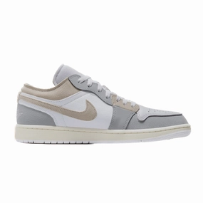 Air Jordan 1 Low SE Craft Inside Out Tech Grey Light Orewood Brown White Sail Air Jordan basketball shoes with classic look