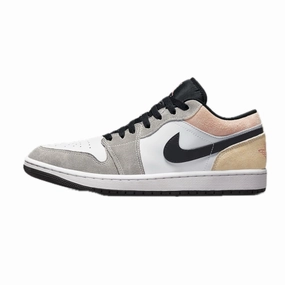 Air Jordan 1 Low SE Flight Club Black Magic Ember Sundial White Air Jordan basketball shoes with classic look
