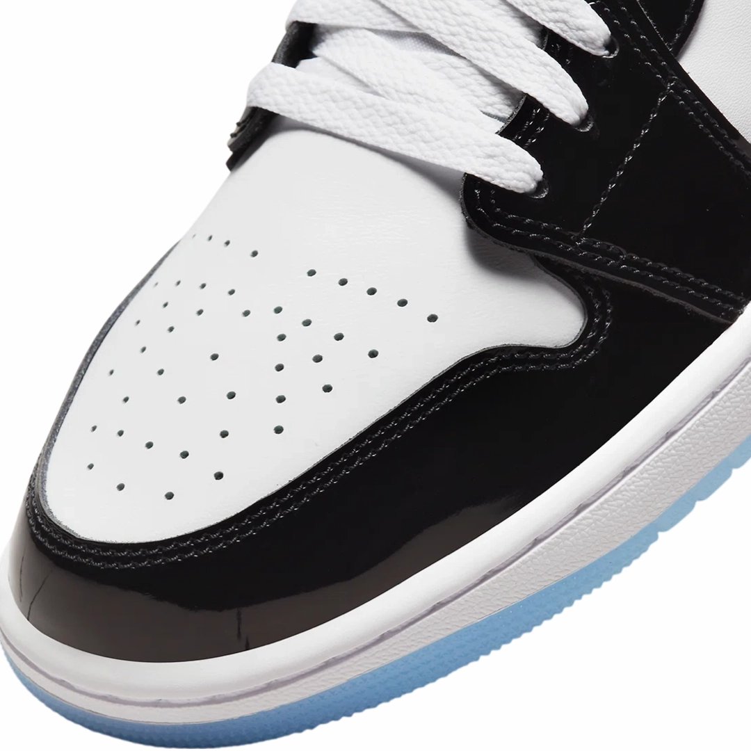 Air Jordan 1 Low SE GS Concord White Black Basketball Shoes