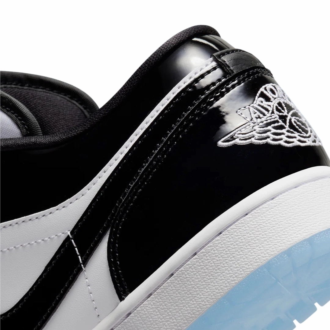 Air Jordan 1 Low SE GS Concord White Black Basketball Shoes