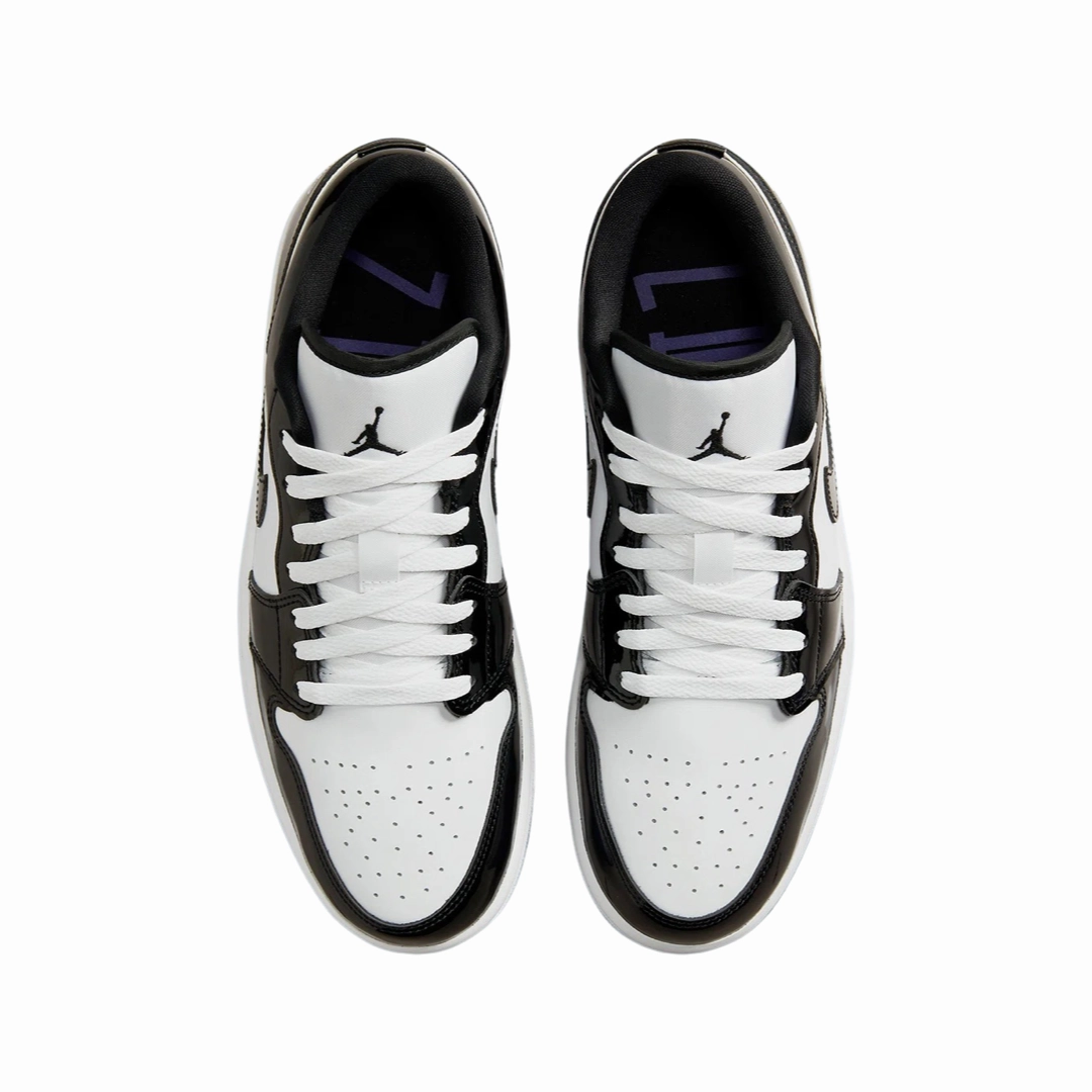 Air Jordan 1 Low SE GS Concord White Black Basketball Shoes