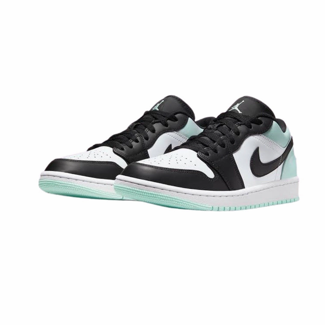 Air Jordan 1 Low SE GS Tie Dye Black White Multi Basketball Shoes