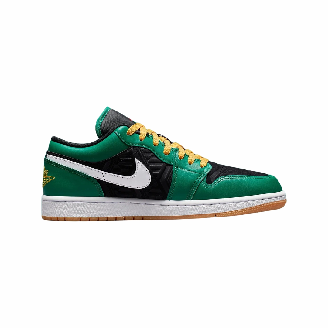 Air Jordan 1 Low SE Holiday Special Christmas Malachite Black Taxi Fire Red Basketball Shoes