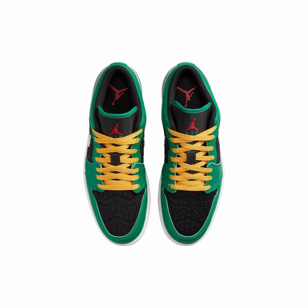 Air Jordan 1 Low SE Holiday Special Christmas Malachite Black Taxi Fire Red Basketball Shoes
