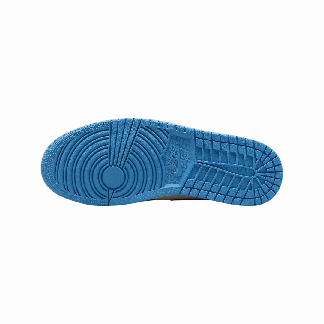 Air Jordan 1 Low SE UNC Grey Dutch Blue Smoke Grey Sail Basketball Shoes