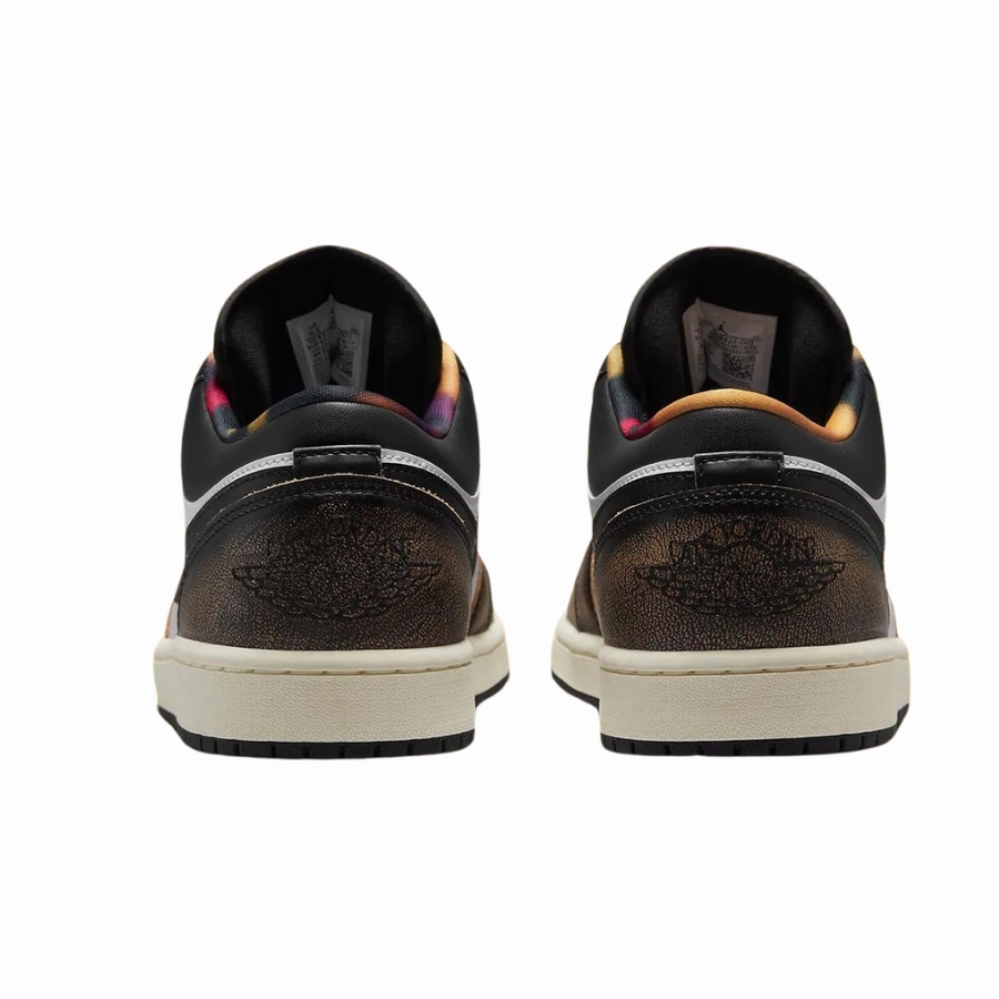 Air Jordan 1 Low SE Wear Away Yellow Black White Onyx Sail Basketball Shoes