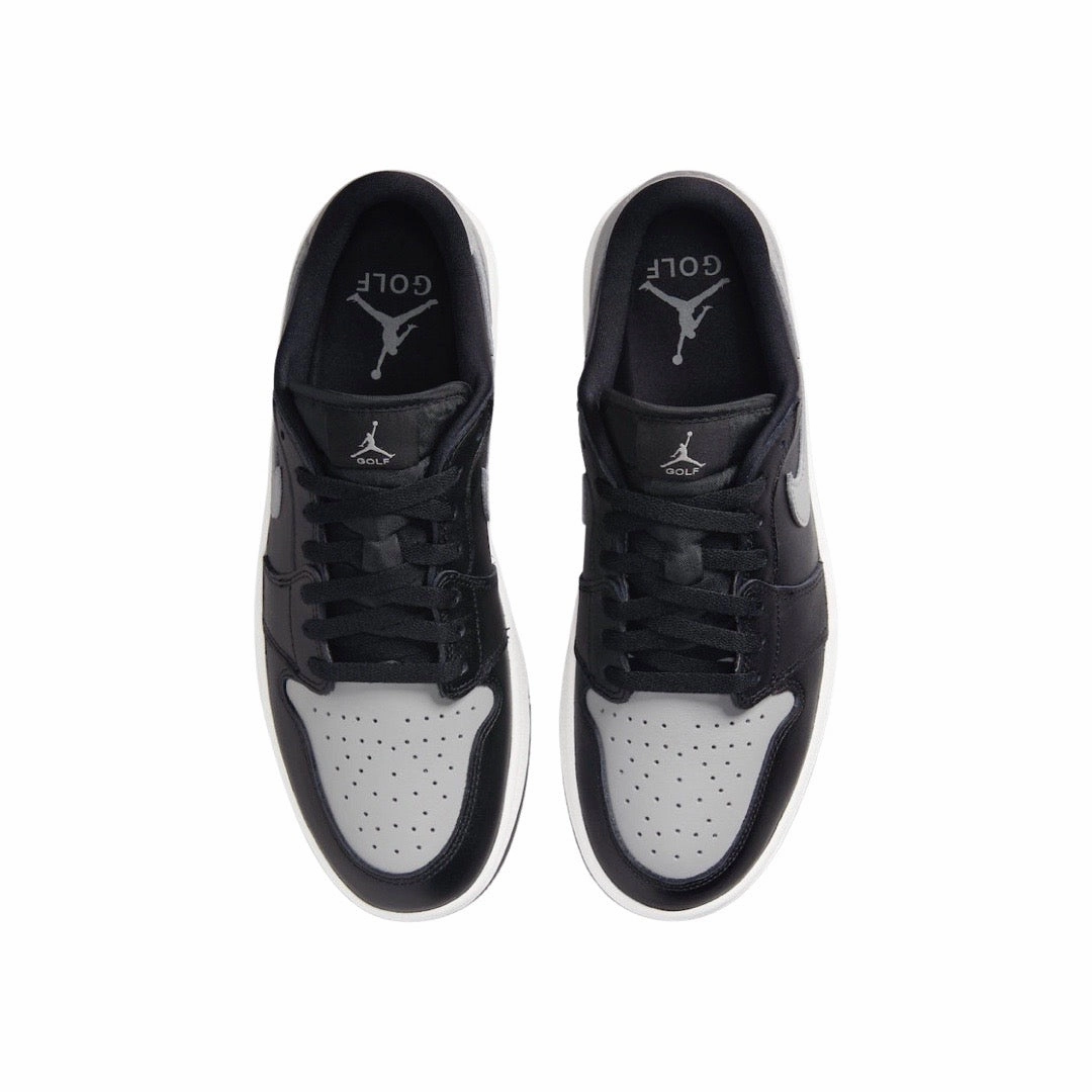 Air Jordan 1 Low Shadow Golf Black Grey White Basketball Shoes