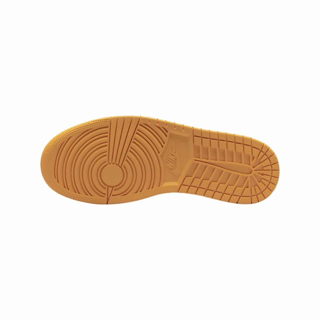 Air Jordan 1 Low Taxi University Gold White Basketball Shoes