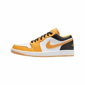 Air Jordan 1 Low Taxi University Gold White Air Jordan basketball shoes with classic look