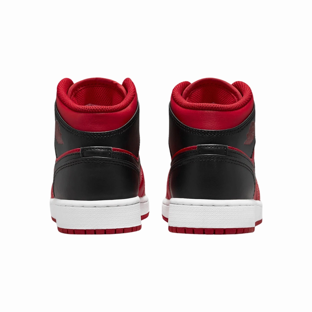 Air Jordan 1 Mid GS Gym Red 2.0 Basketball Shoes