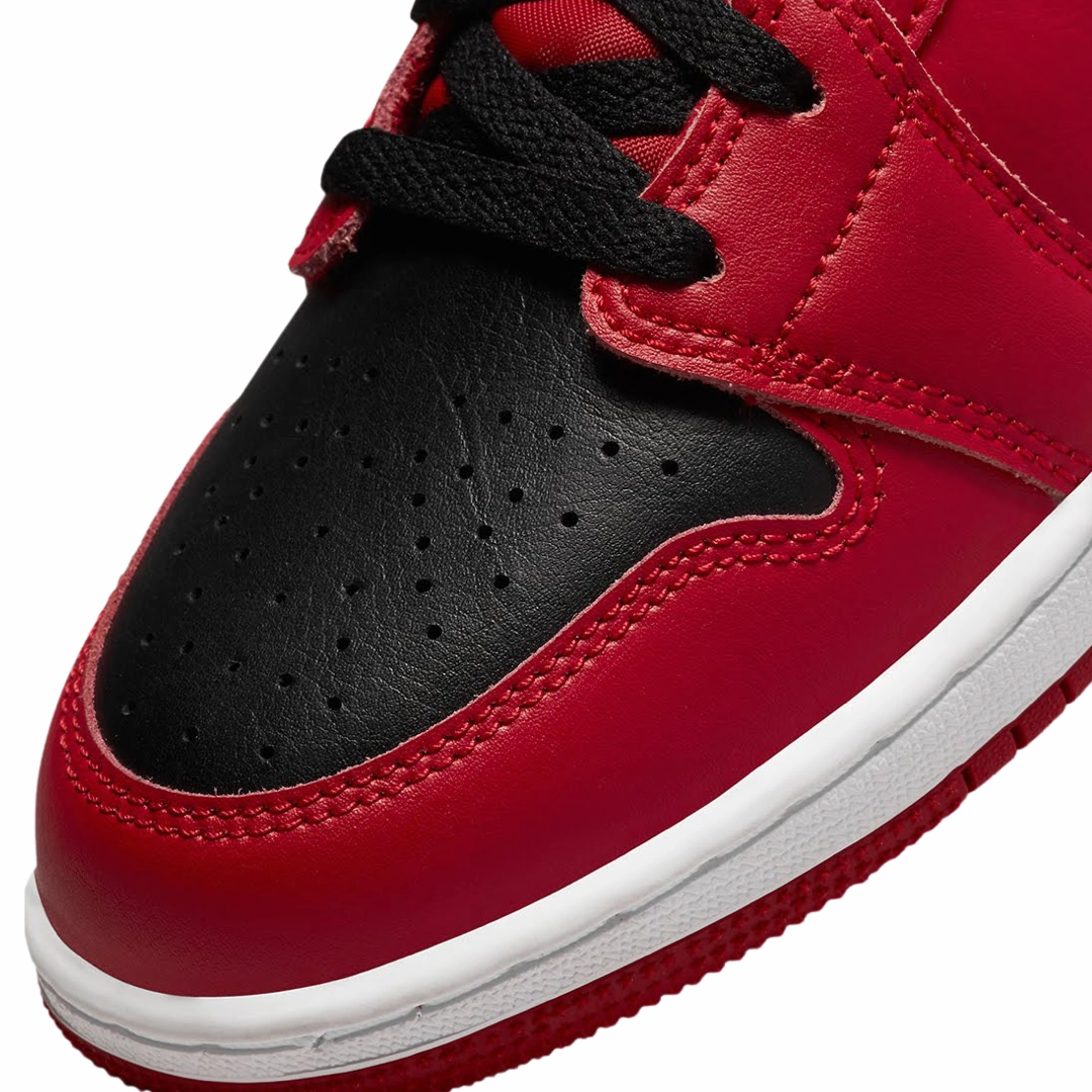 Air Jordan 1 Mid GS Gym Red 2.0 Basketball Shoes