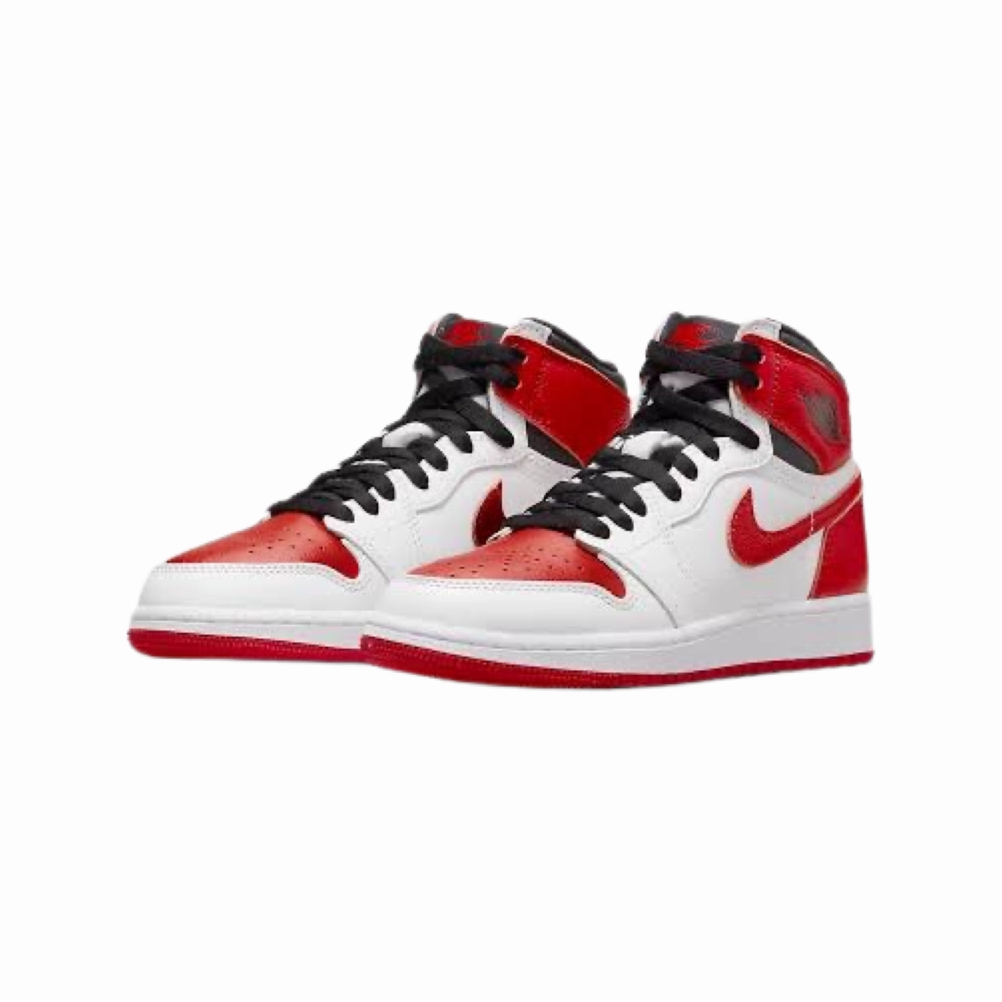 Air Jordan 1 Retro GS Heritage Gym Red White Black Basketball Shoes