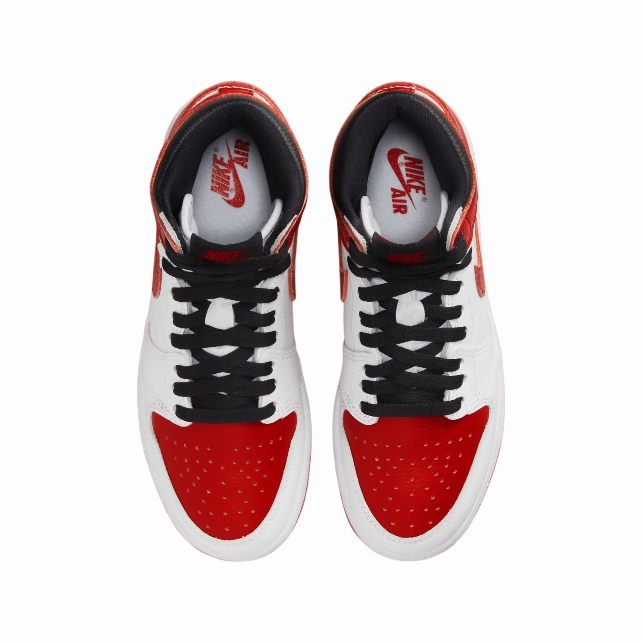 Air Jordan 1 Retro GS Heritage Gym Red White Black Basketball Shoes
