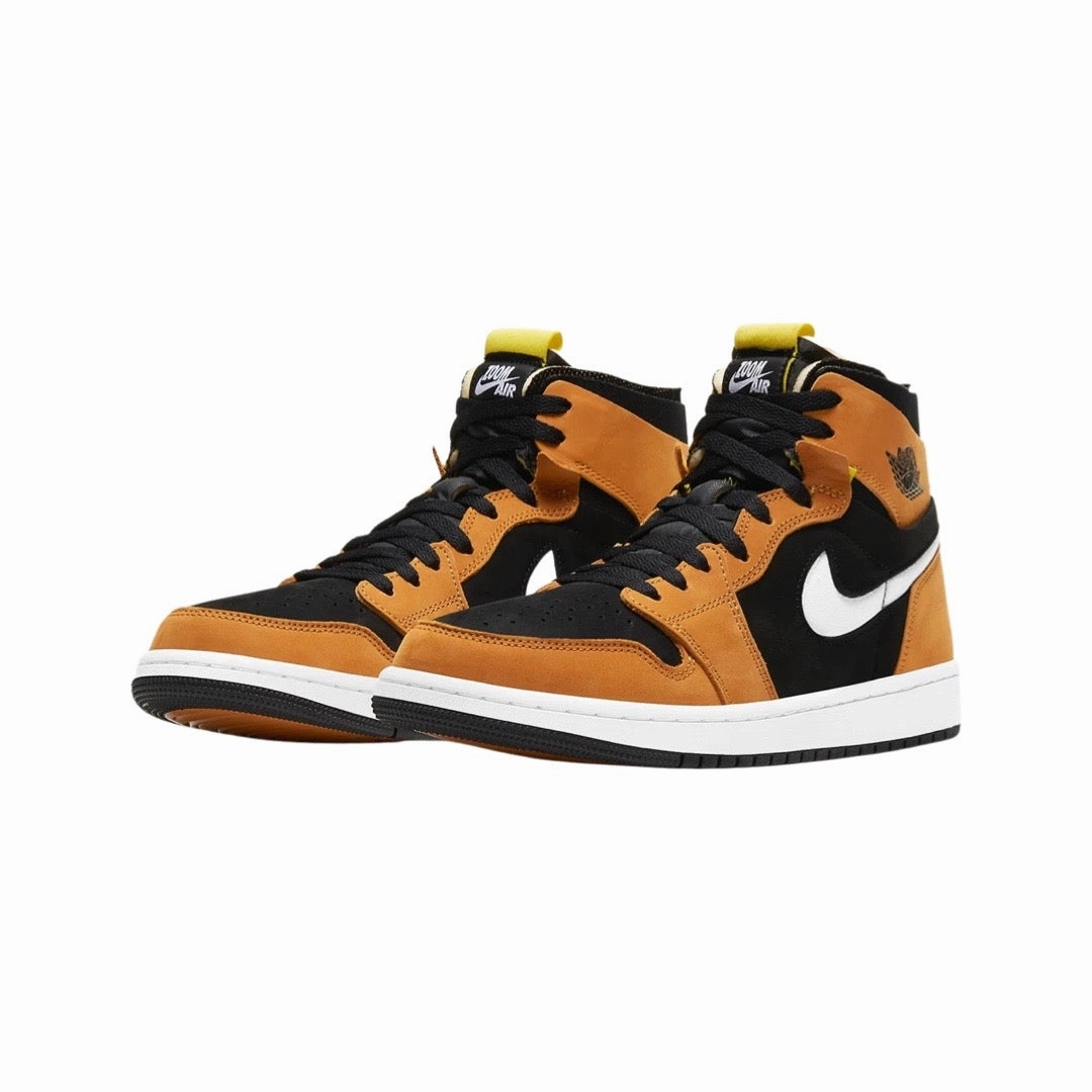 Air Jordan 1 Retro High CMFT Black Monarch White Basketball Shoes