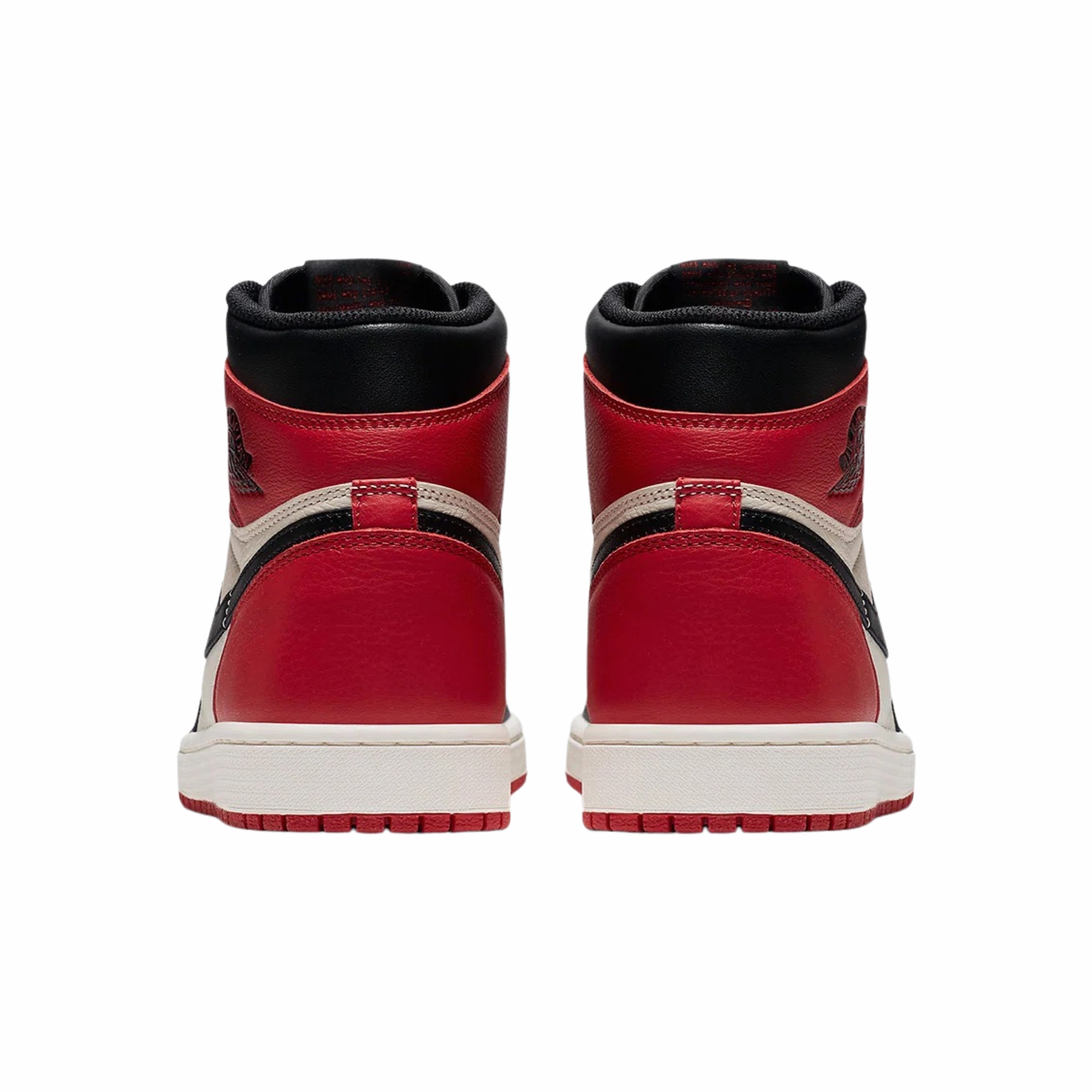 Air Jordan 1 Retro High OG Bred Toe Gym Red Black Summit White Retro Sneakers
