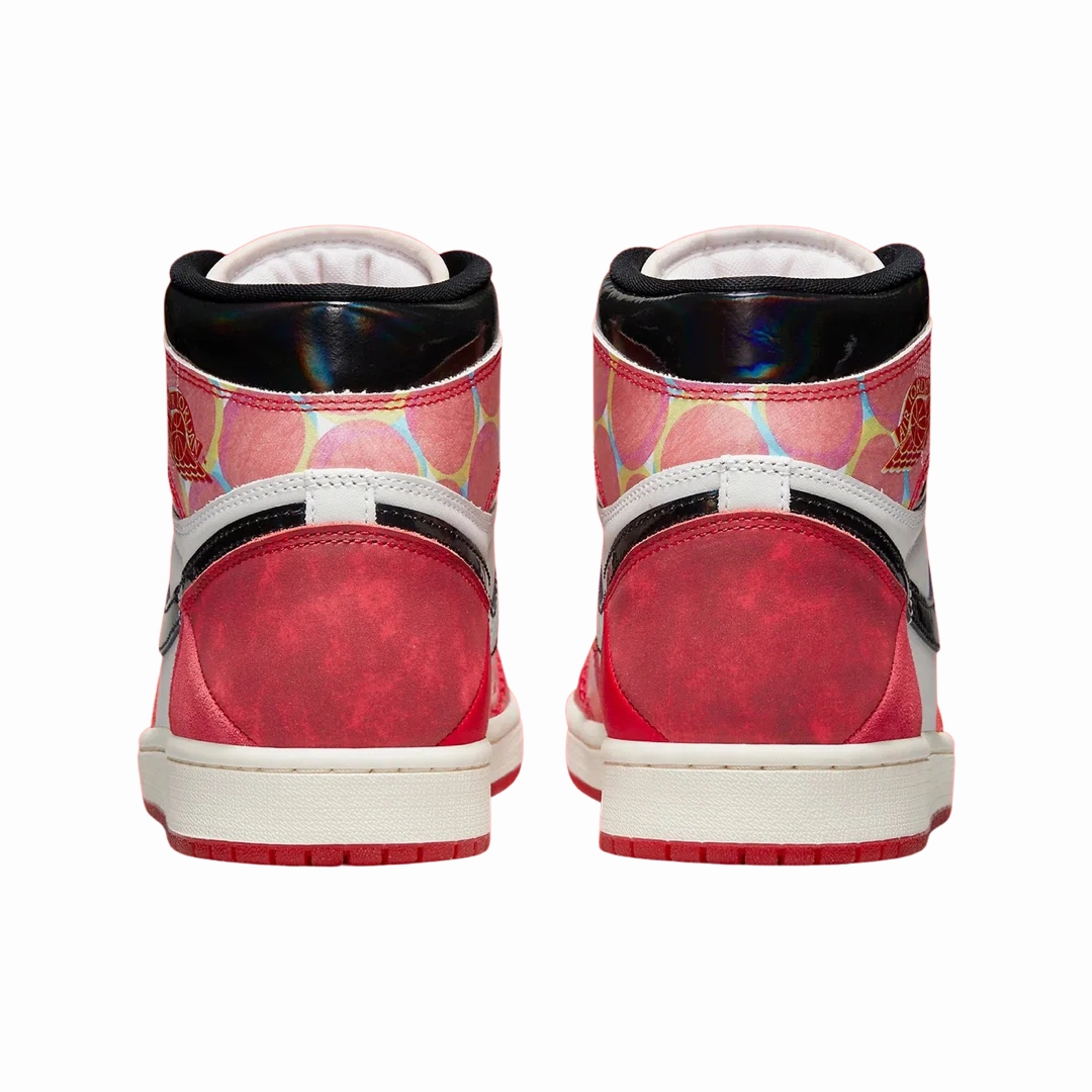 Air Jordan 1 Retro High OG SP GS Spider Verse "Next Chapter" University Red Black White Basketball Shoes