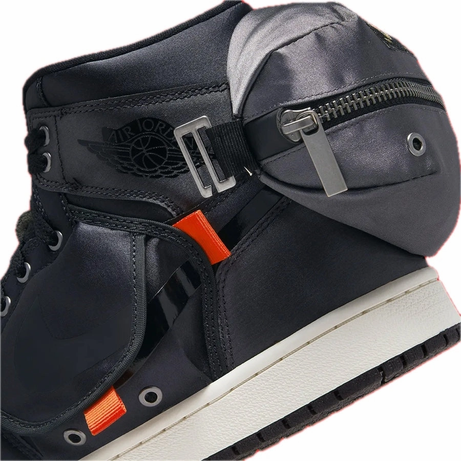Air Jordan 1 Retro High OG SP Utility Stash Black Anthracite Sail Off Noir Basketball Shoes
