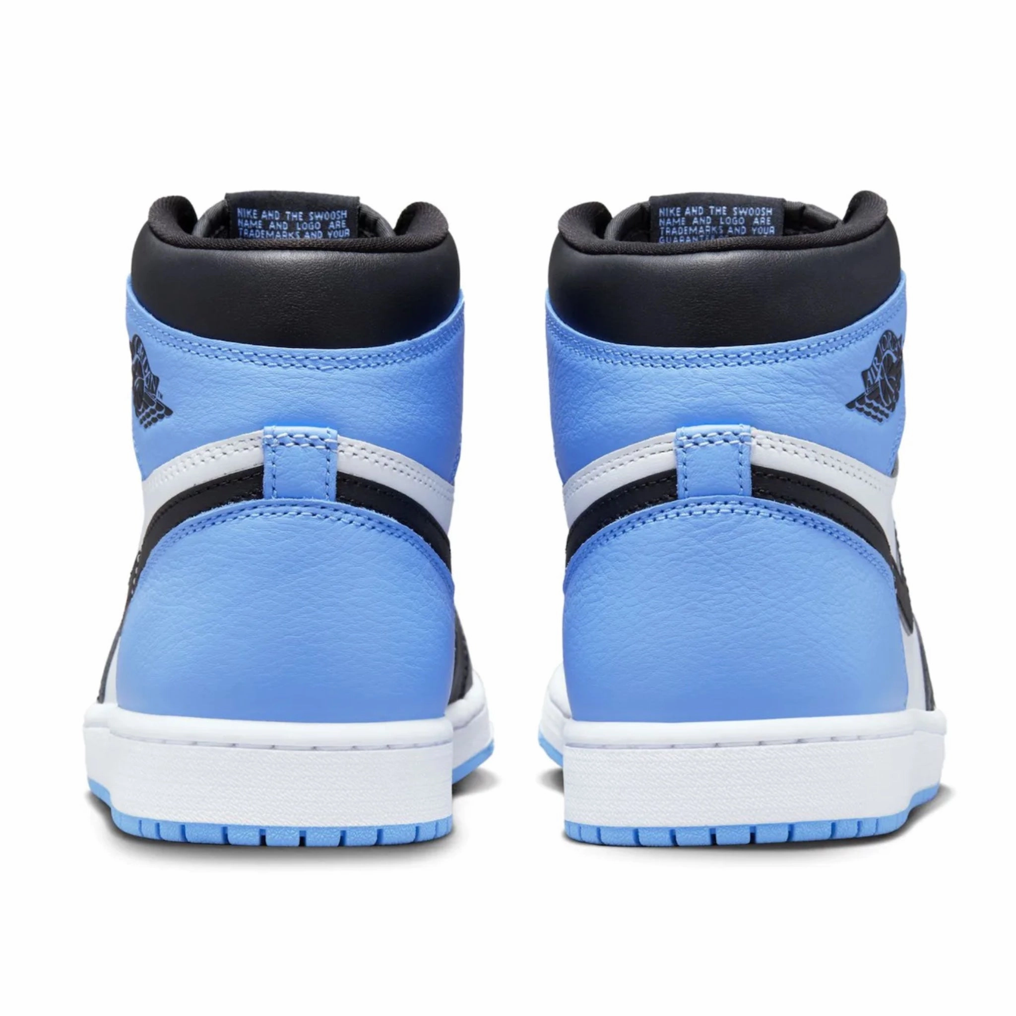 Air Jordan 1 Retro High OG UNC Toe University Blue Black White Basketball Shoes