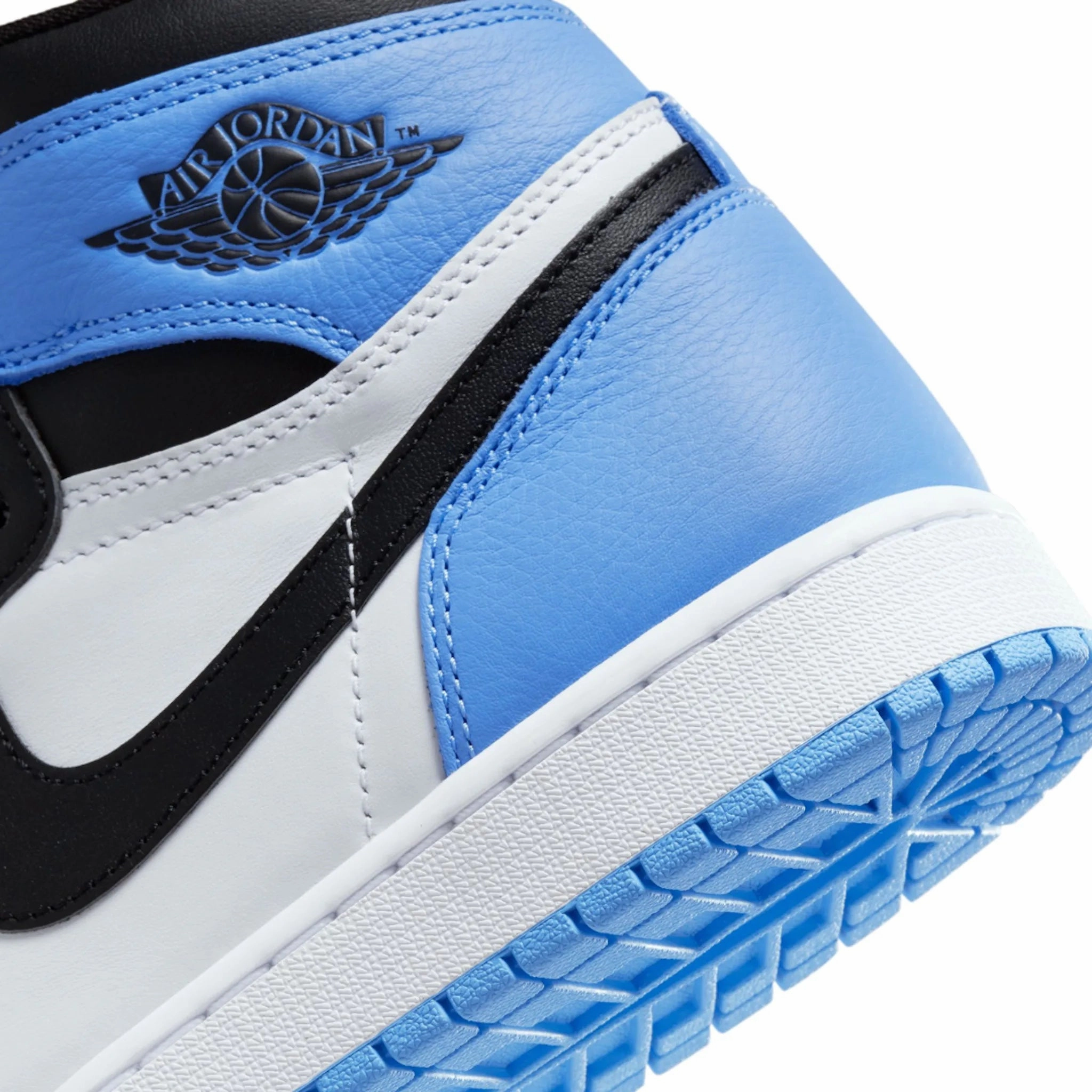 Air Jordan 1 Retro High OG UNC Toe University Blue Black White Basketball Shoes