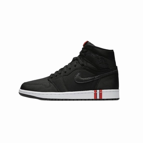 Air Jordan 1 Retro High Paris Saint Germain Black White Challenge Red Air Jordan basketball shoes with classic look