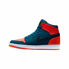 Air Jordan 1 Retro High Russell Westbrook PE Dark Teal Black Infrared 23 White 332550-312 Air Jordan basketball shoes with classic look