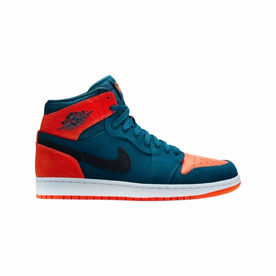 Air Jordan 1 Retro High Russell Westbrook PE Dark Teal Black Infrared 23 White 332550-312 Basketball Shoes