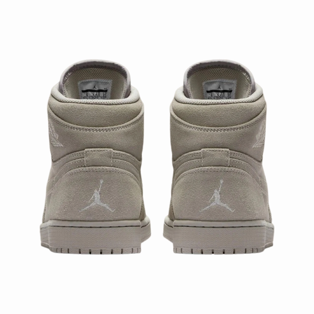 Air Jordan 1 Retro High Wolf Grey Suede Basketball Shoes