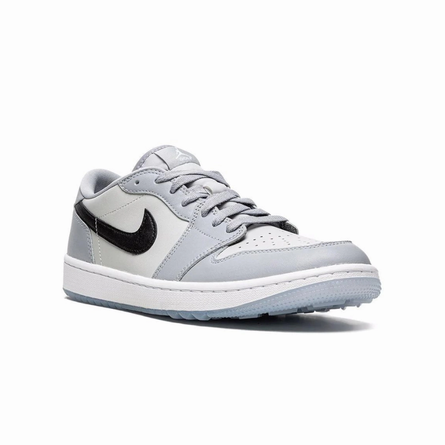 Air Jordan 1 Retro Low Golf Wolf Grey Black Photon Dust White Basketball Shoes