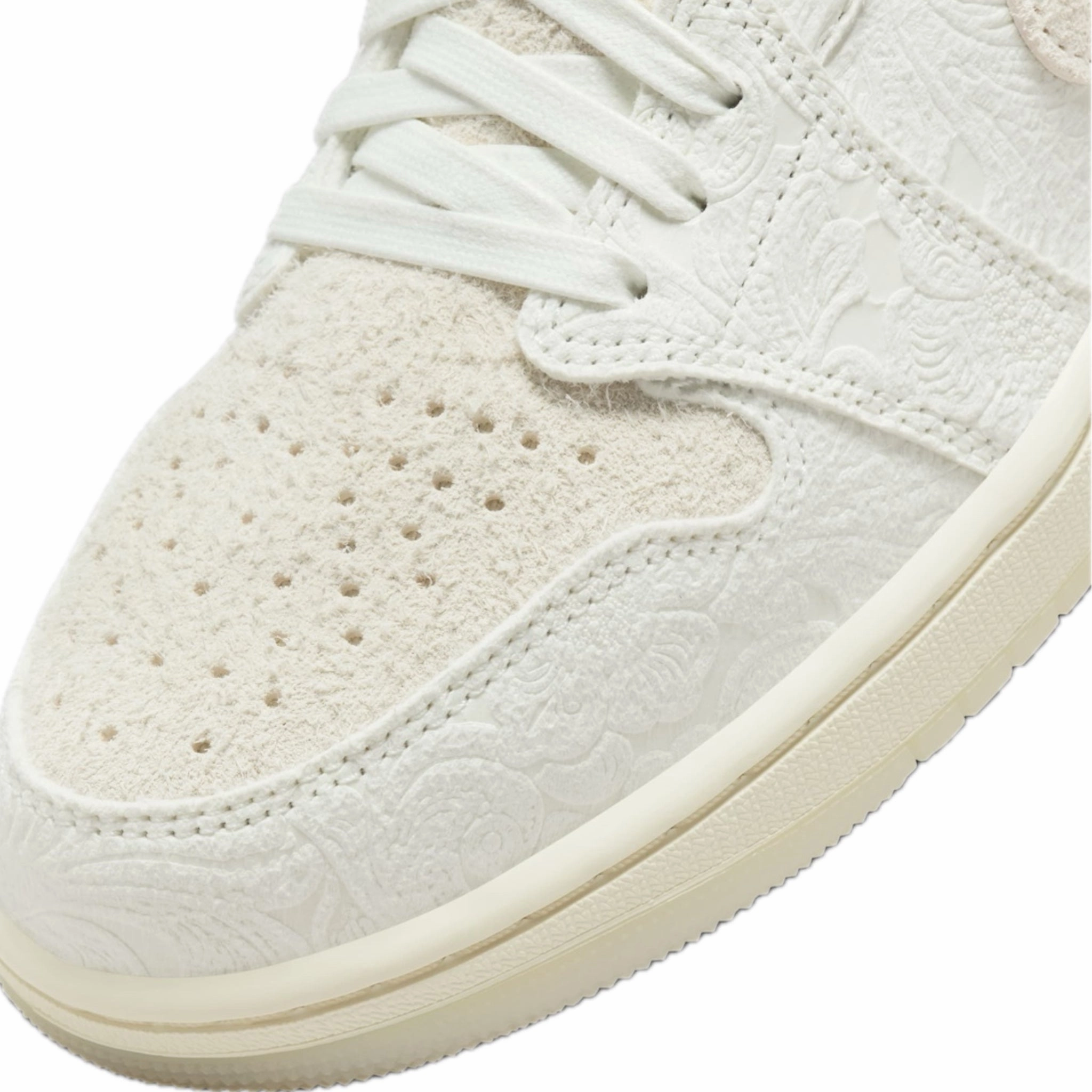 Air Jordan 1 Retro Low OG Chris Paul Light Cream Sail Basketball Shoes