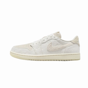 Air Jordan 1 Retro Low OG Chris Paul Light Cream Sail Air Jordan basketball shoes with classic look