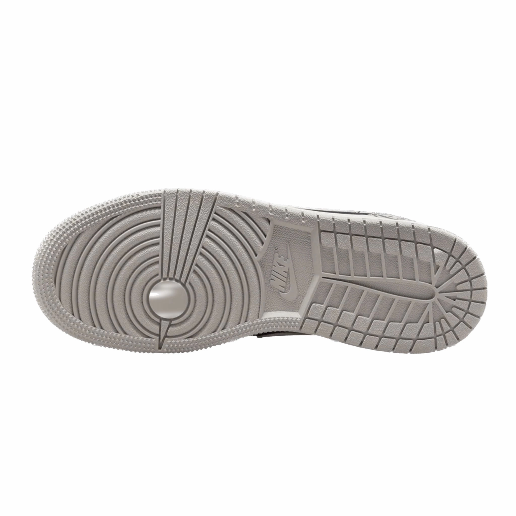 Air Jordan 1 Retro Low OG (GS) Black Cement Black Muslin Tech Grey White Sail Basketball Shoes