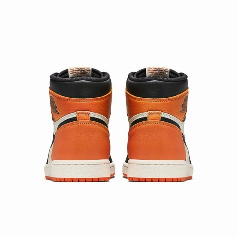 Air Jordan 1 Retro Shattered Backboard Black Starfish Sail Retro Sneakers