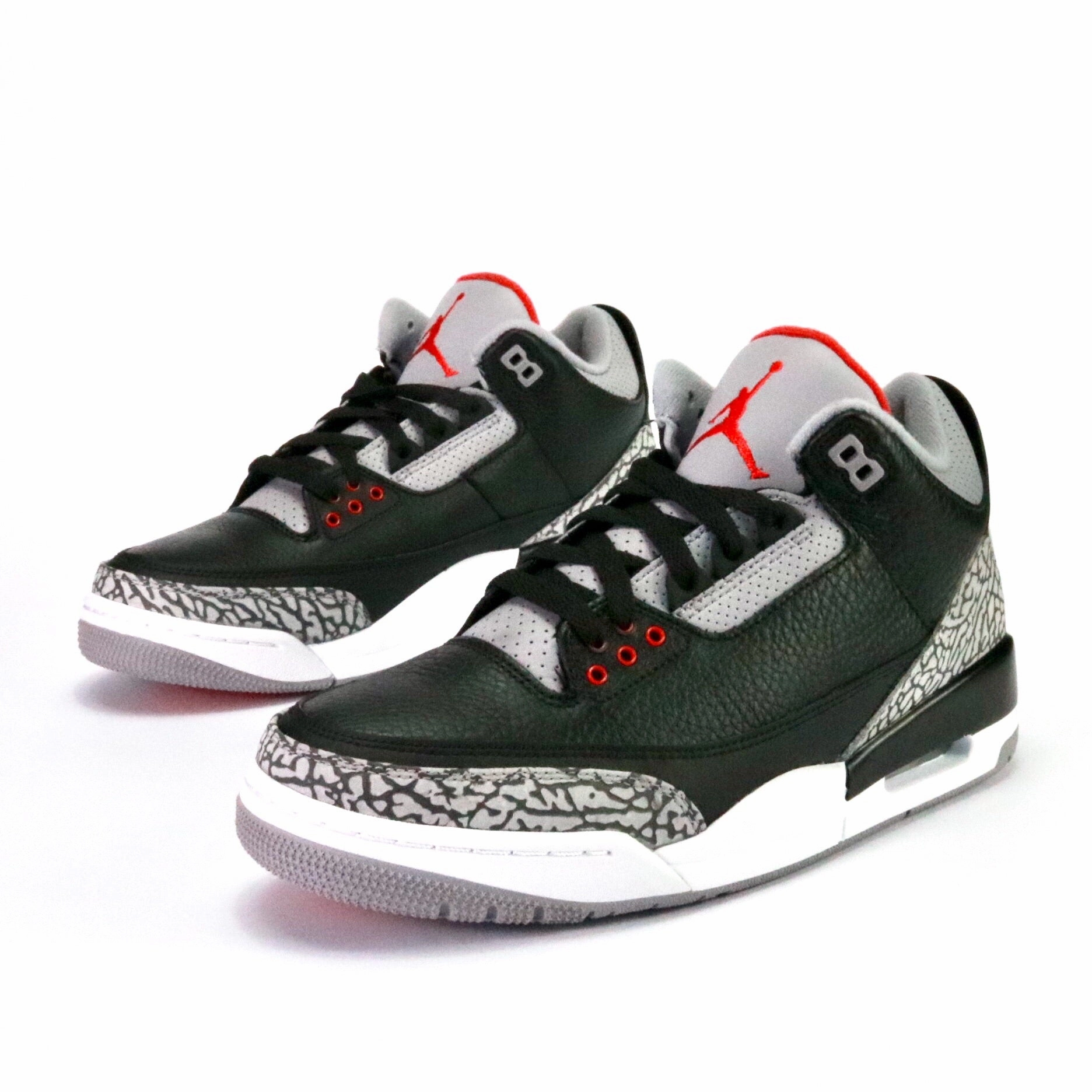 Air Jordan 3 Retro Black Cement (2018) Retro Sneakers