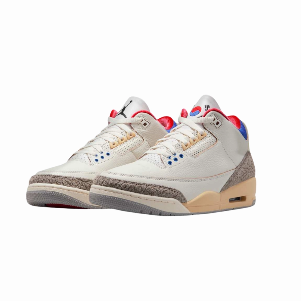 Air Jordan 3 Retro OG SP Seoul 2.0 White Black Sport Royal Basketball Shoes