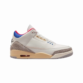 Air Jordan 3 Retro OG SP Seoul 2.0 White Black Sport Royal Air Jordan basketball shoes with classic look