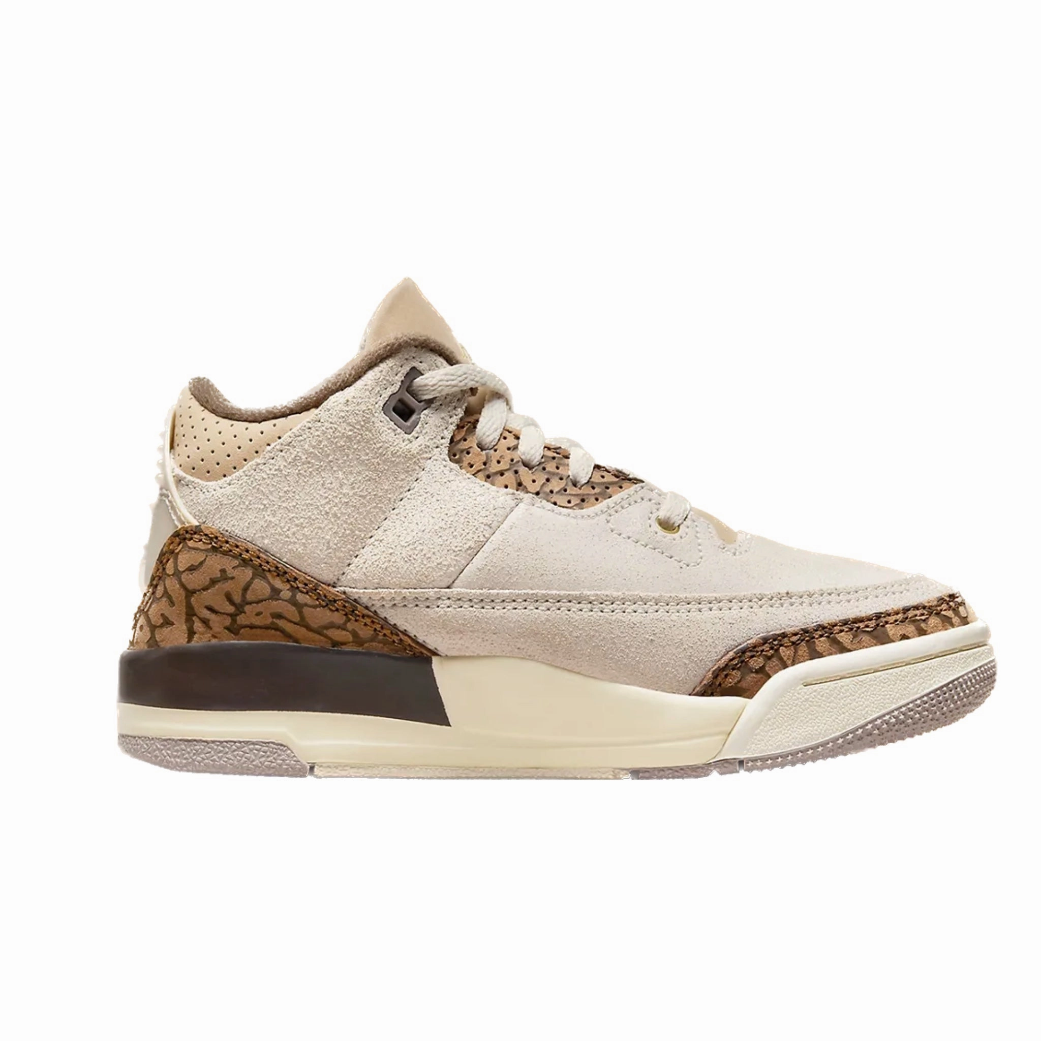 Air Jordan 3 Retro Palomino (GS) Light Orewood Brown Metallic Gold Light British Tan Air Jordan basketball shoes with classic look