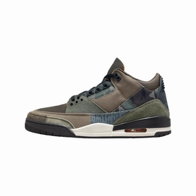 Air Jordan 3 Retro Special Edition Patchwork Camo Dark Hazel Multi Colour DO1830-200 Air Jordan basketball shoes with classic look
