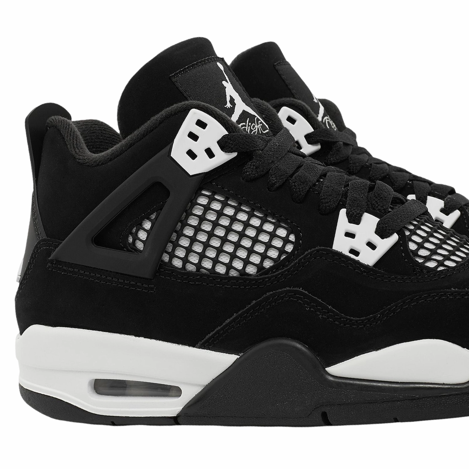 Air Jordan 4 GS White Thunder Basketball Shoes