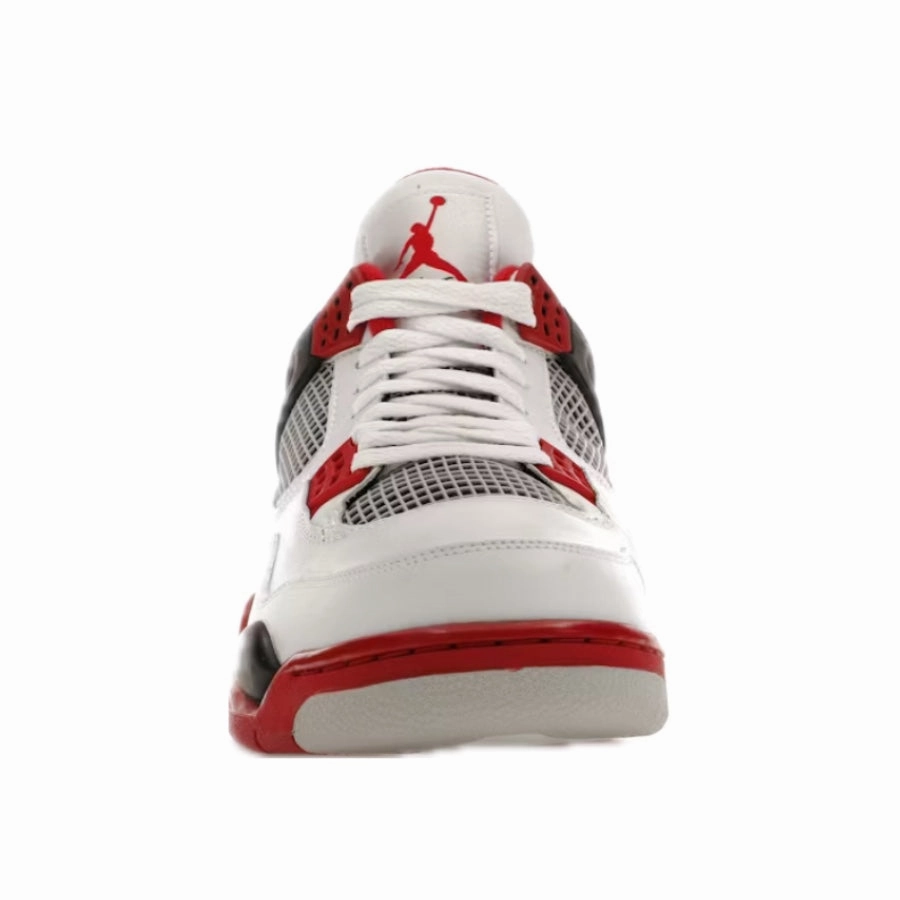 Air Jordan 4 Retro 2006 Fire Red Mars Blackmon White Varsity Red Black Basketball Shoes