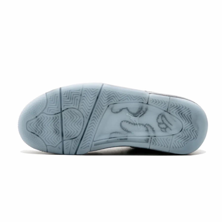 Air Jordan 4 Retro Kaws Cool Grey White Basketball Shoes